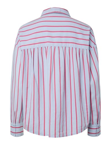 Pieces Pcjavia LS Stripe camicia donna S a righe