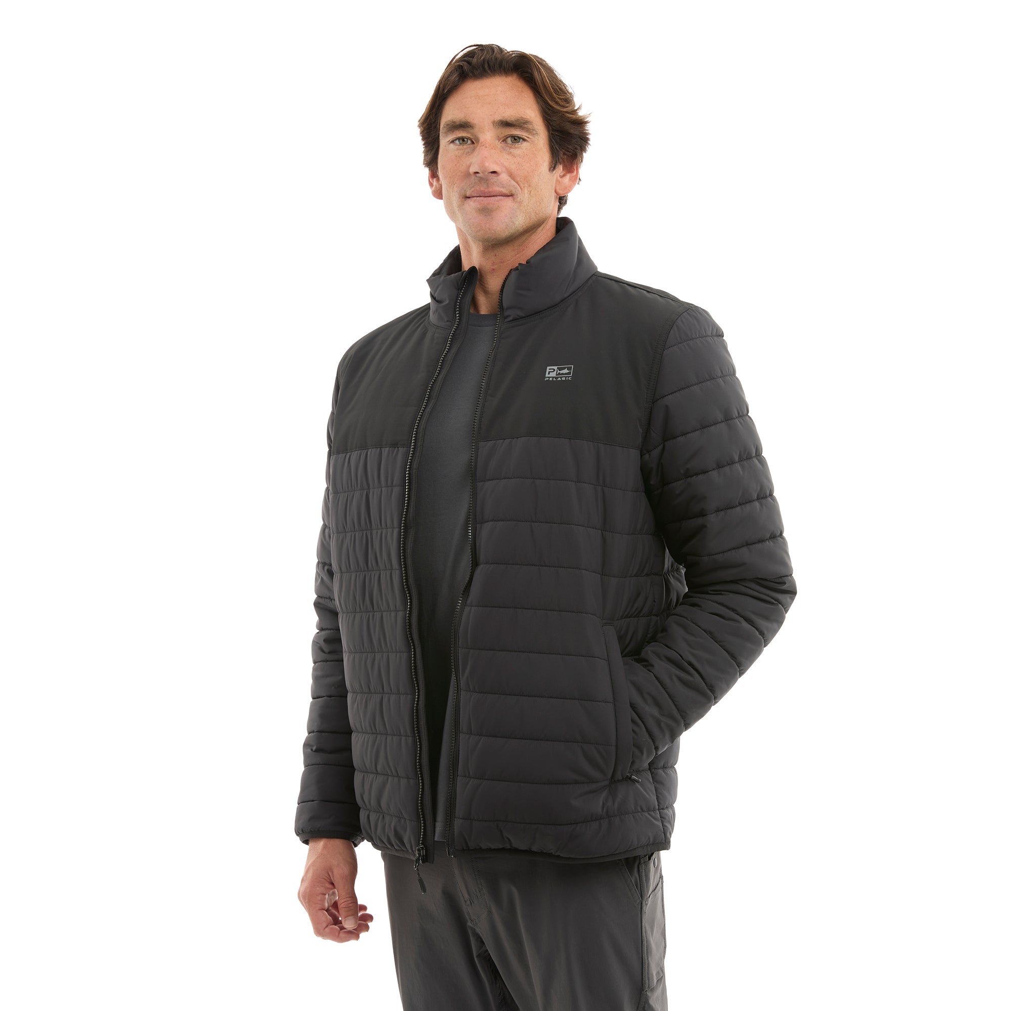 Pelagic Cold Front piumino nero idrorepellente
