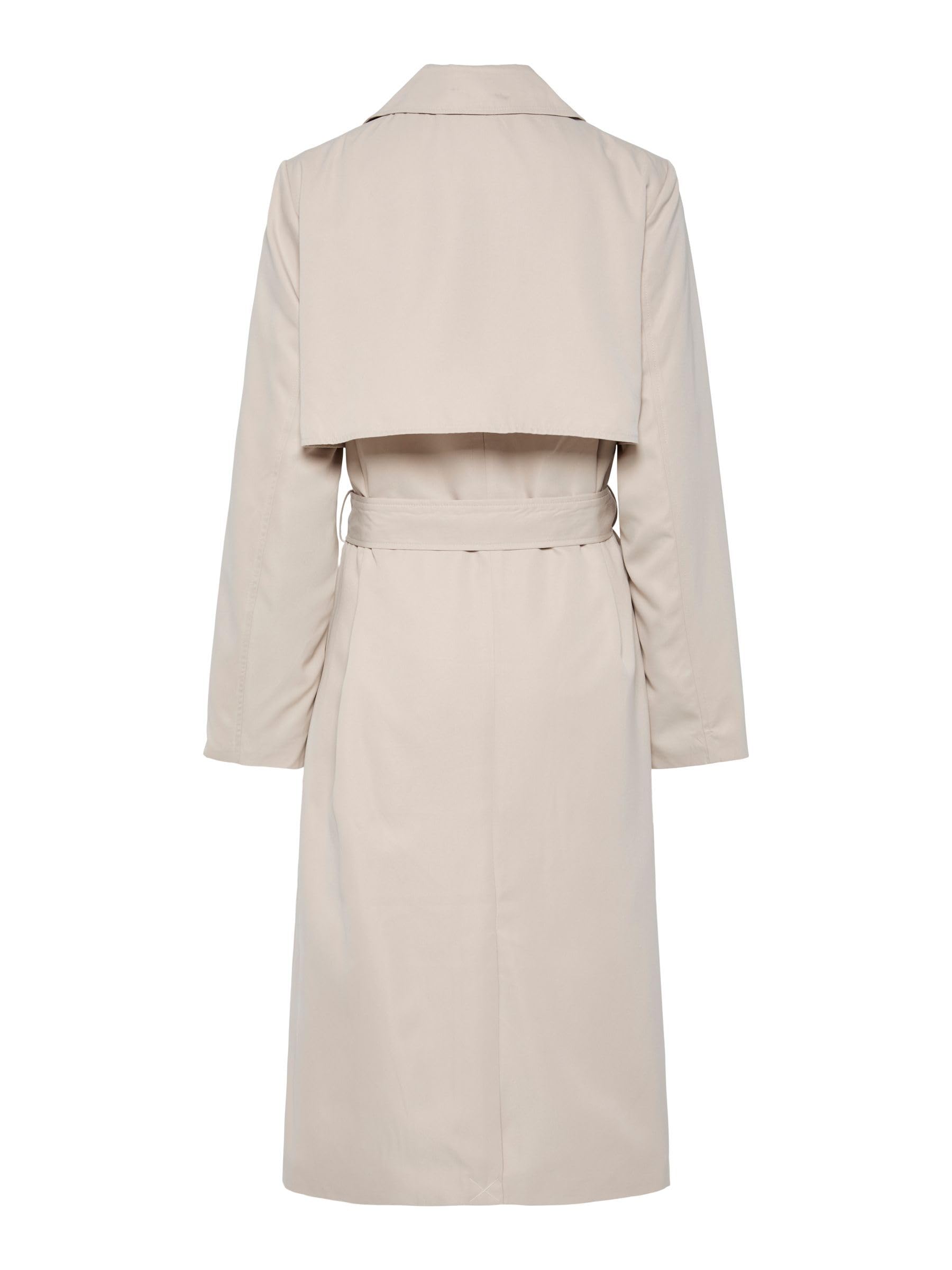 PIECES Pcscarlett Ls Trench Coat Noos trench donna manica lunga