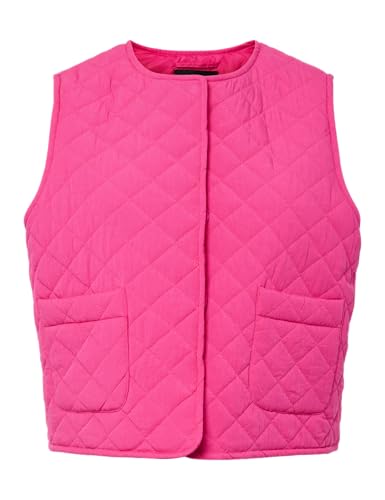 Pieces Pcsaria gilet trapuntato corto donna trench uso quotidiano