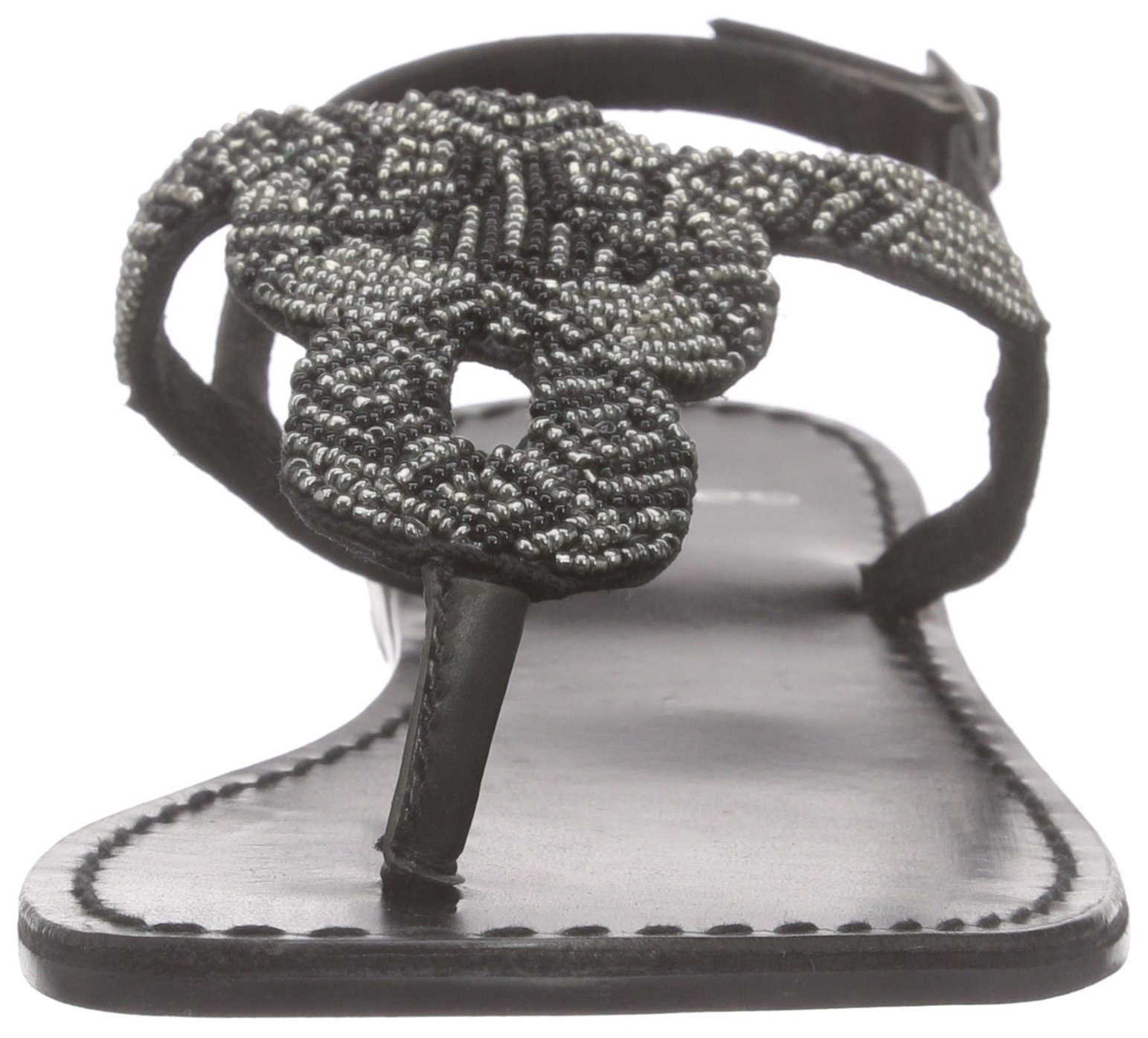 Pieces Carmen sandali donna pelle perline