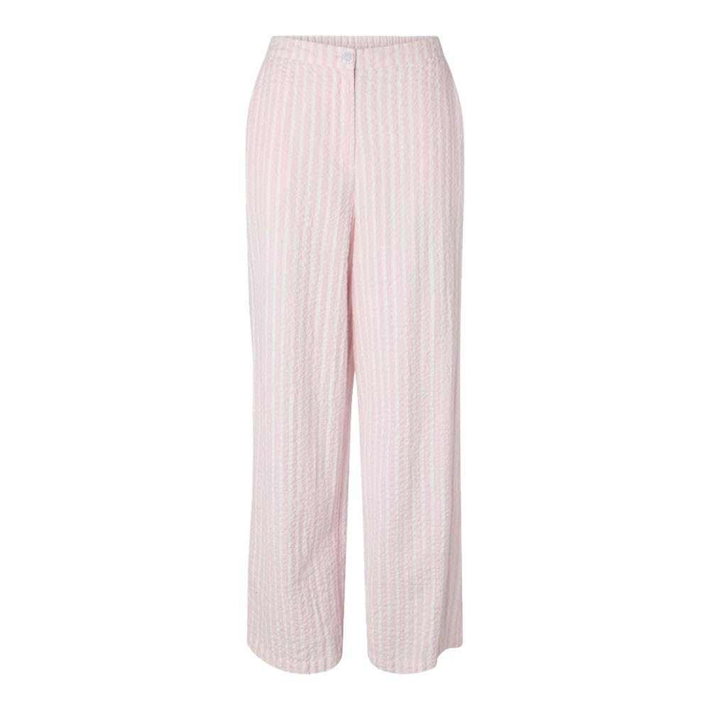 Pieces Stinna pantaloni donna 2XL vita alta cotone