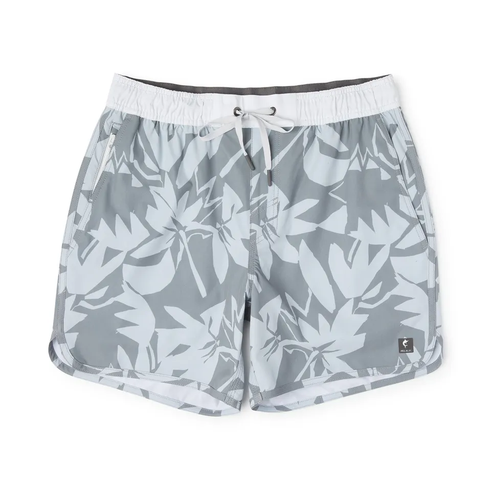 PELAGIC Downswell shorts grigi asciugatura rapida