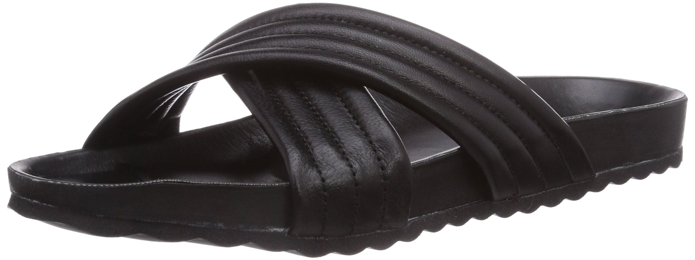 Pieces PS Tahi sandali donna neri pelle 38 EU