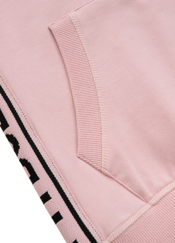Pit Bull West Coast La Deta felpa donna rosa con cerniera