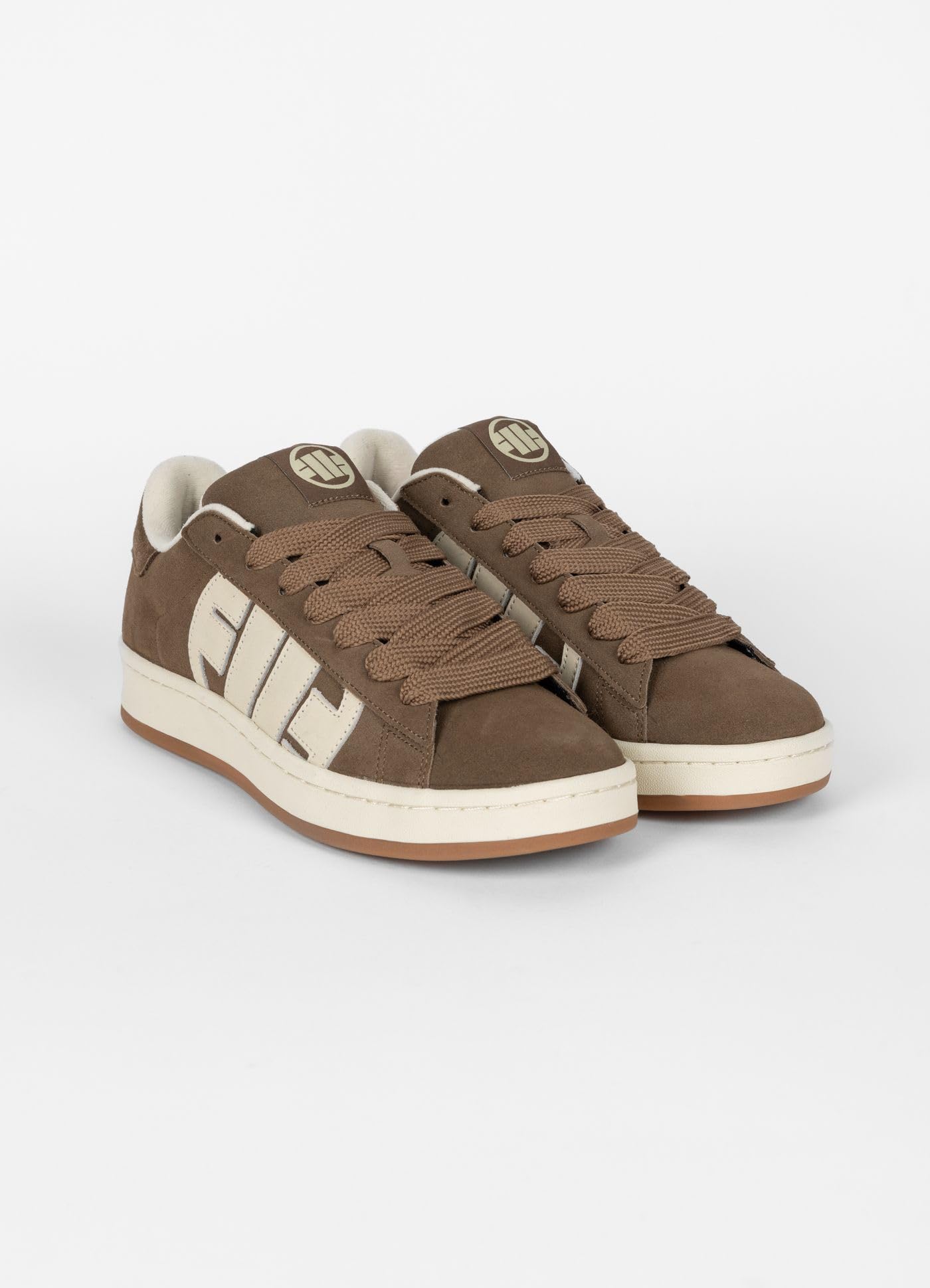Pitbull Walker Logo sneakers uomo in camoscio