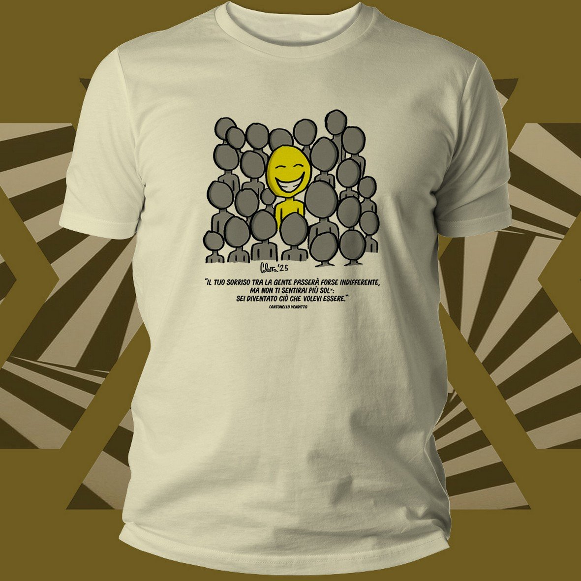 Matrix Music Store Coletta Dimmi Che Credi T-shirt cotone unisex