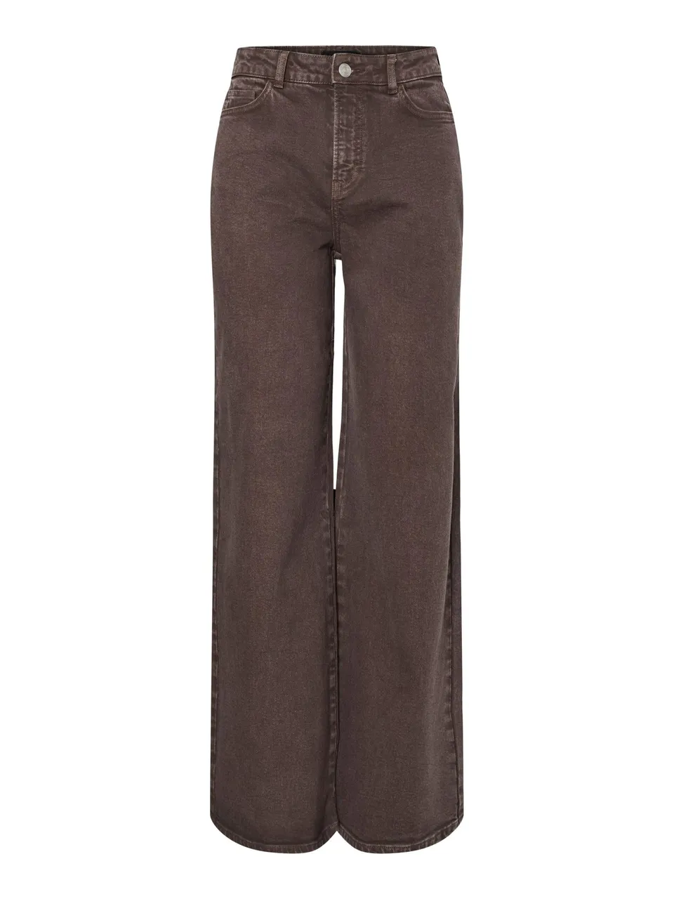 PIECES Pcselma HW jeans larghi donna hot fudge 25/30 alto