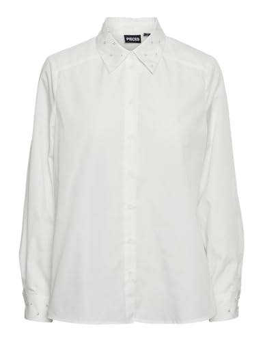 PIECES Pcnaijia LS Shirt camicia donna S manica lunga