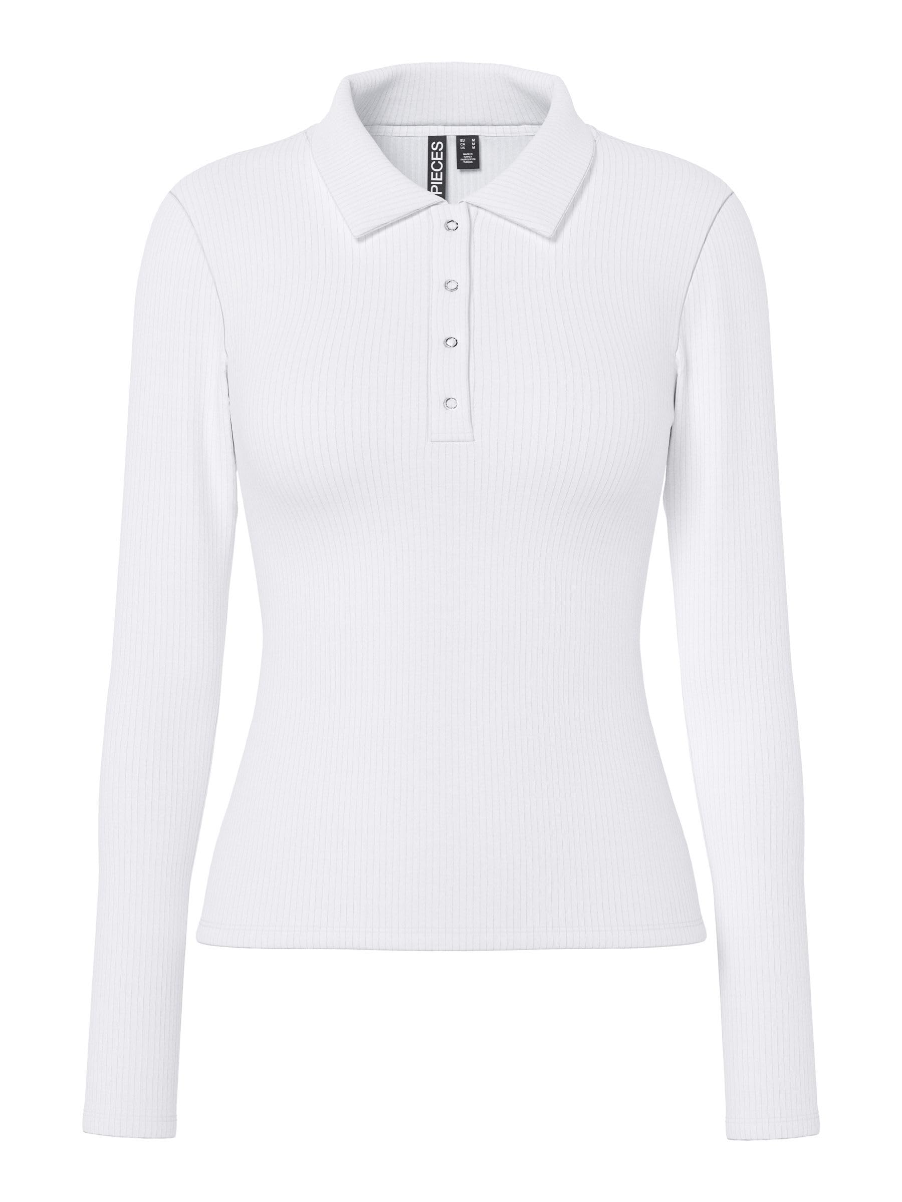 Pieces Pckitte LS Polo Top Jrs Noos polo donna taglia M
