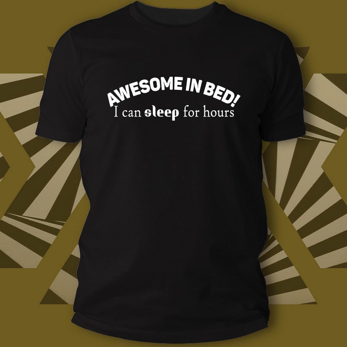 Matrix Music Store Tribe-Tee Awesome in Bed t-shirt unisex cotone