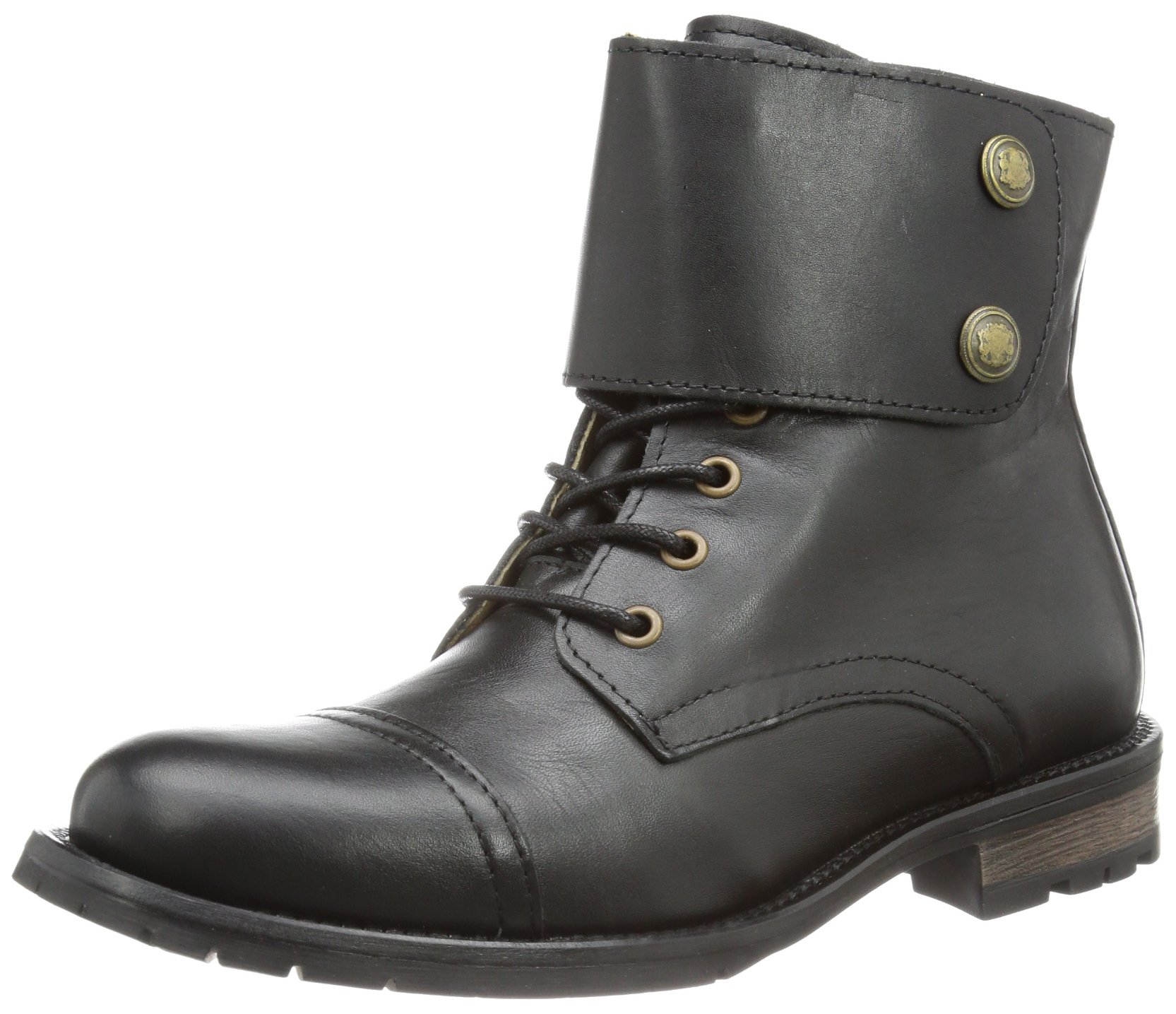 Pieces Senida 17051923 stivali donna pelle nera 38 EU