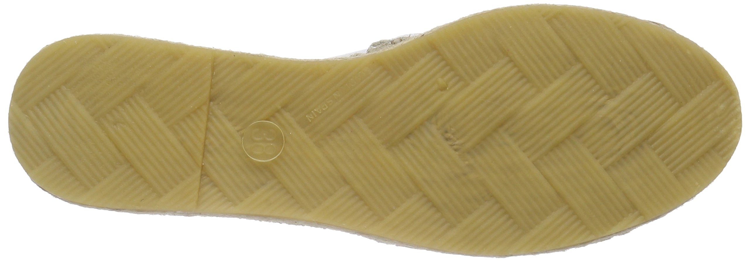 Pieces Psjosephine espadrillas donna 38 pelle rafia
