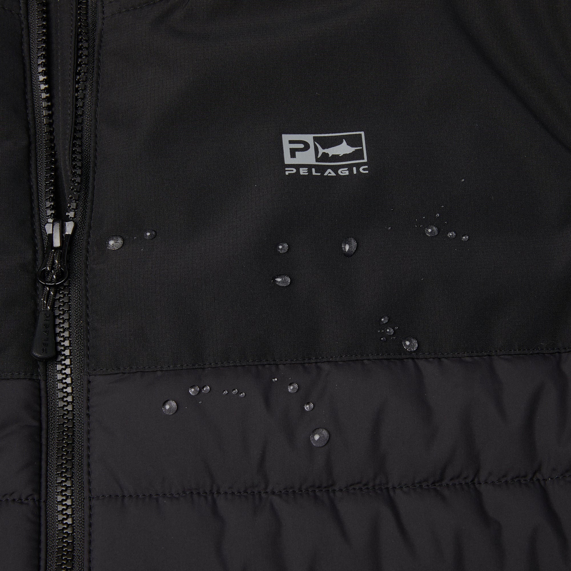 PELAGIC Cold Front giacca piumino uomo nero imbottito