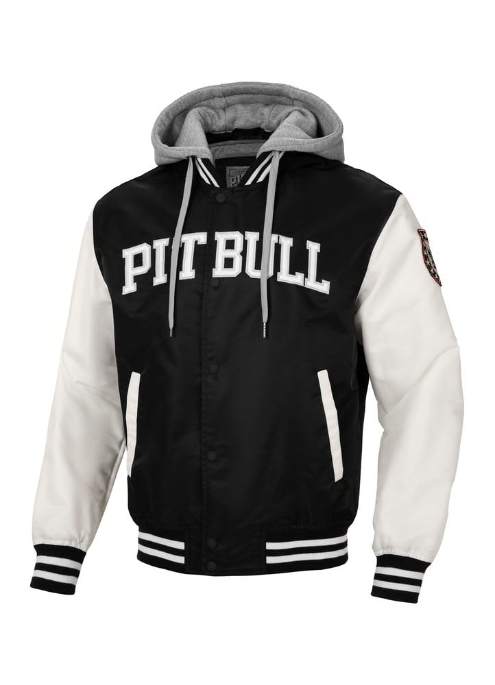 Pitbull Falcon Ridge bomber college uomo cappuccio primaverile