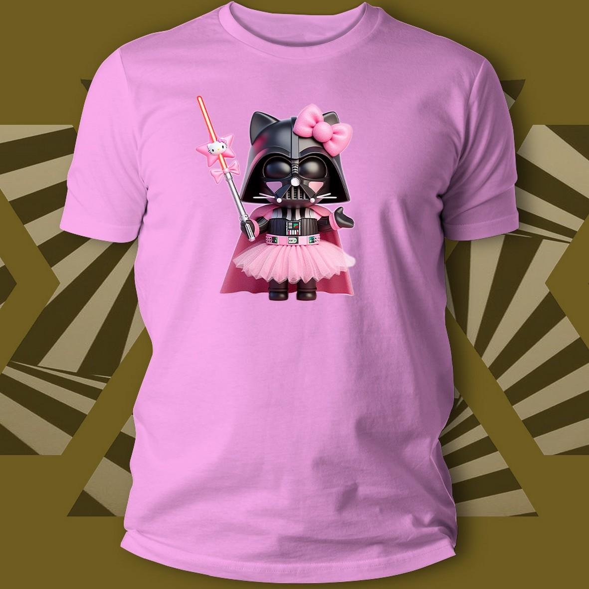 Matrix Music Store Rex Kitty-Vader Sword t-shirt unisex cotone