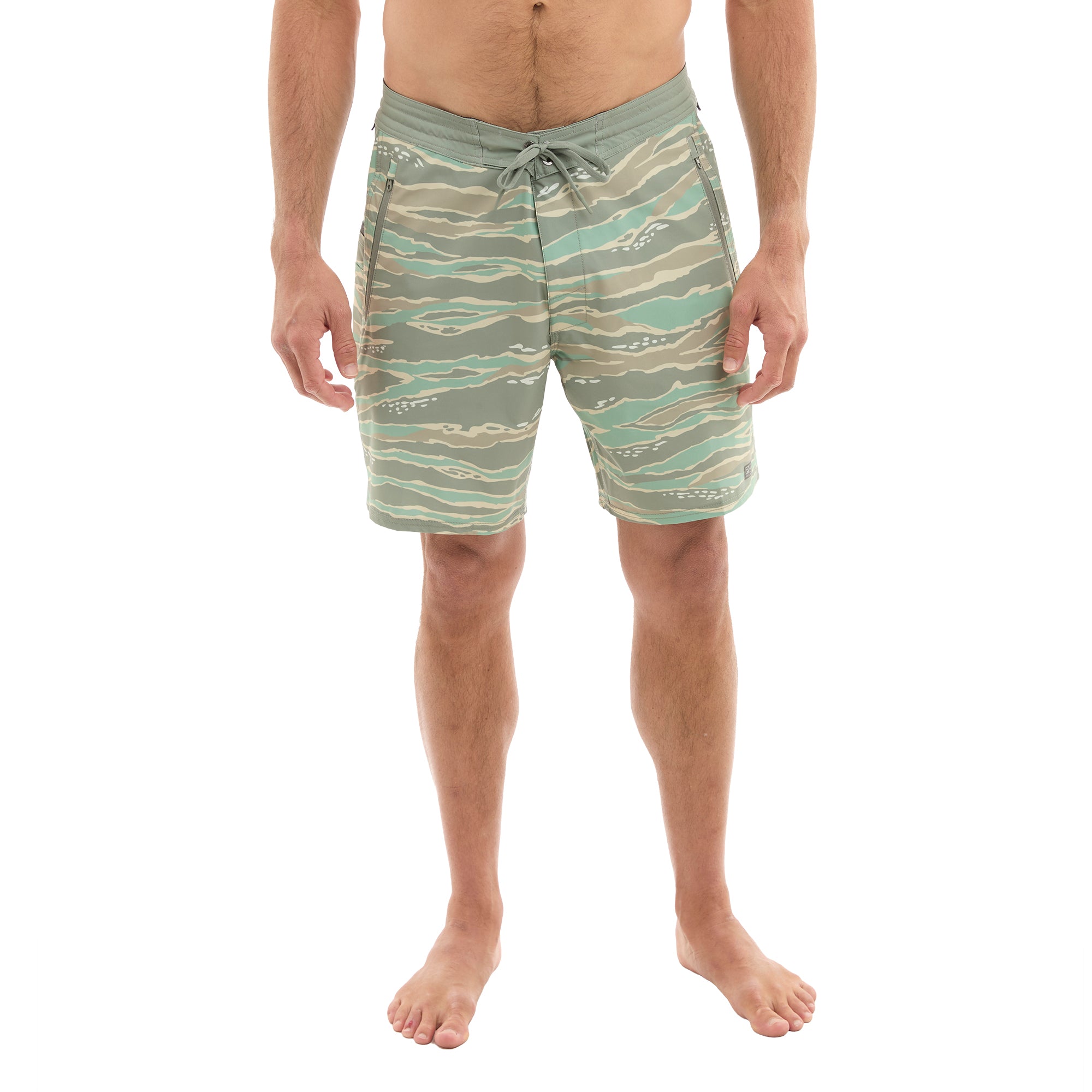 Pelagic Leaderman boardshort pesca mangrove mimetico