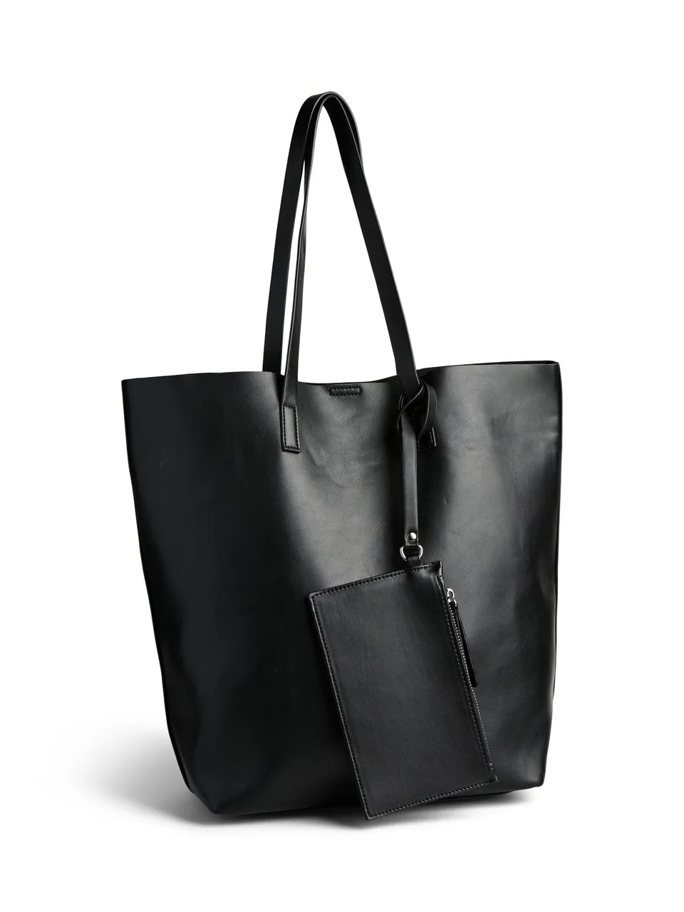 Pieces Pcanilla Shopper borsa viaggio donna nera