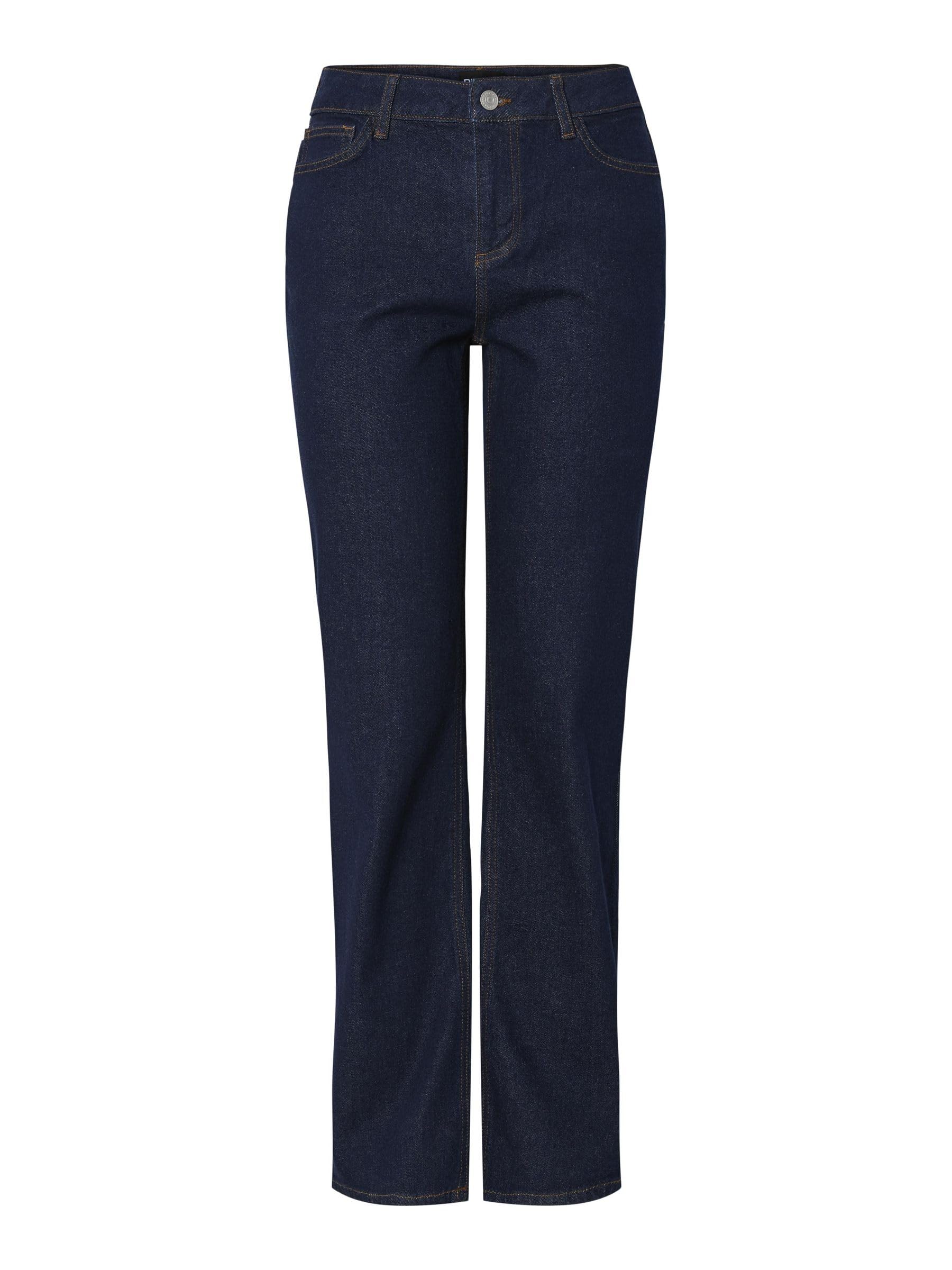 Pieces Pckelly jeans donna dritti vita media 27W 30L