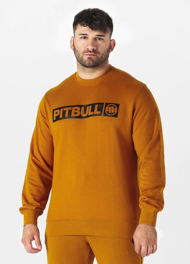 Pit Bull West Coast Terry Hilltop felpa girocollo XL in cotone