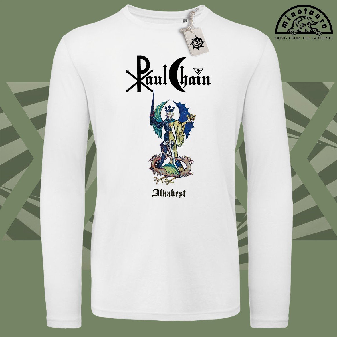 Matrix Music Store Chain Paul Alkahest-Black Logo maglietta cotone