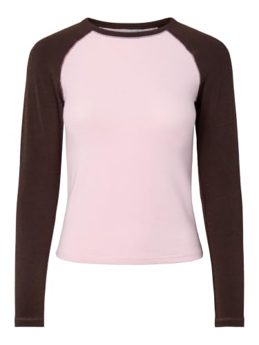 Pieces Pcannalina LS O-Neck Top Jrs D2D top taglia M girocollo
