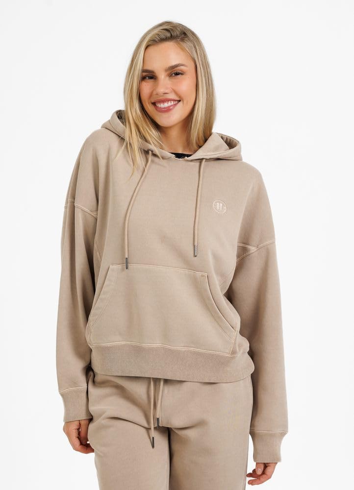 Pit Bull West Coast Washed Manzanita felpa donna oversize