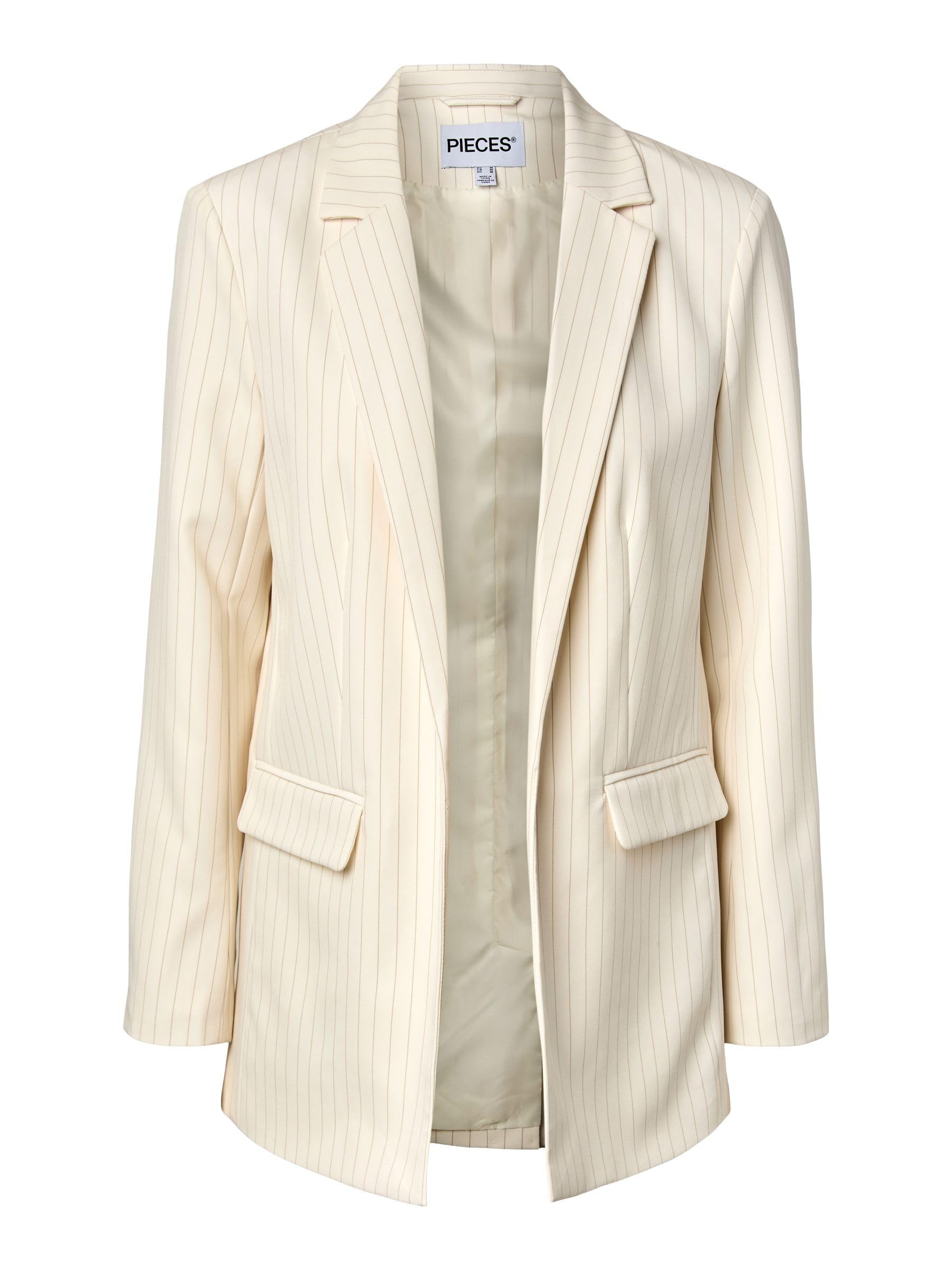 Pieces Pcbozzy Striped blazer donna a righe