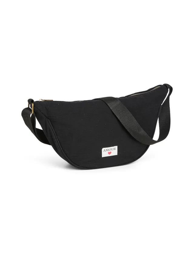 Pieces Pcjoline Amanda Bumbag marsupio nero