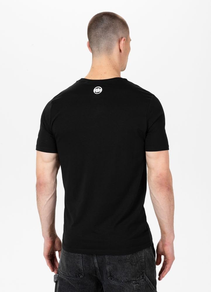 Pitbull Classic Boxing maglietta uomo nera in cotone