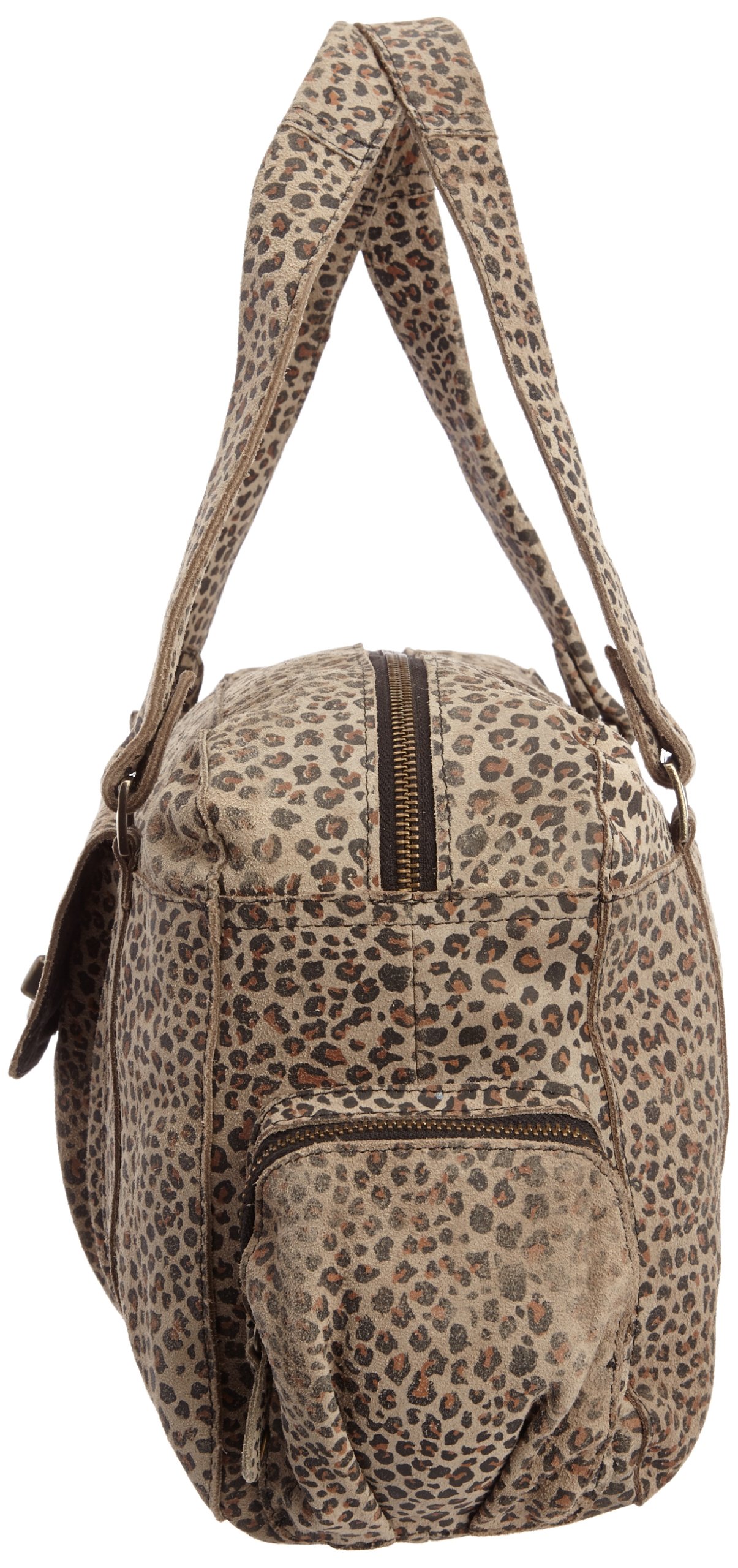 Pieces Totally Royal Leather borsa a mano leopardata