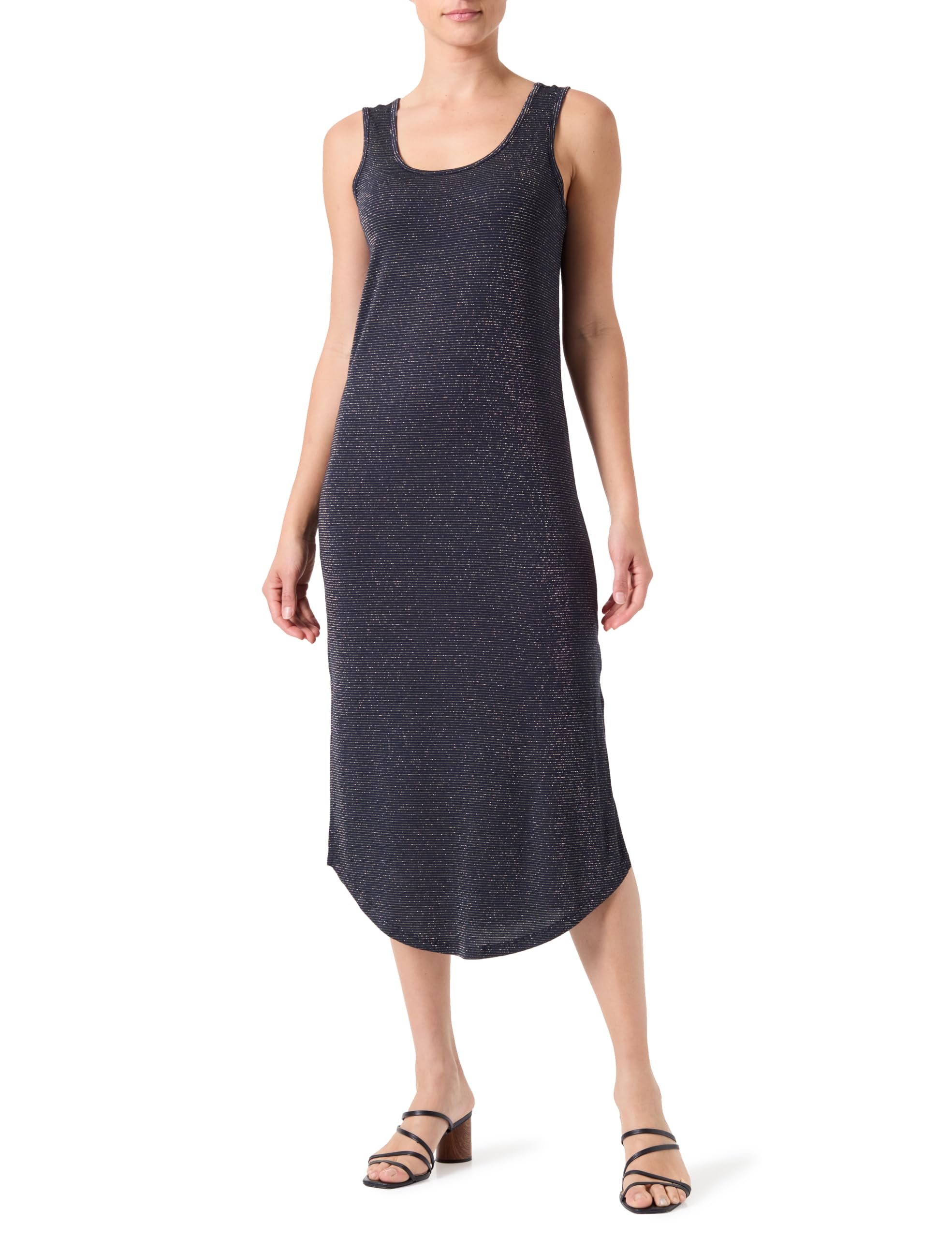 PIECES Pcbillo Tank Midi Dress Lurex Noos BC vestito midi lurex