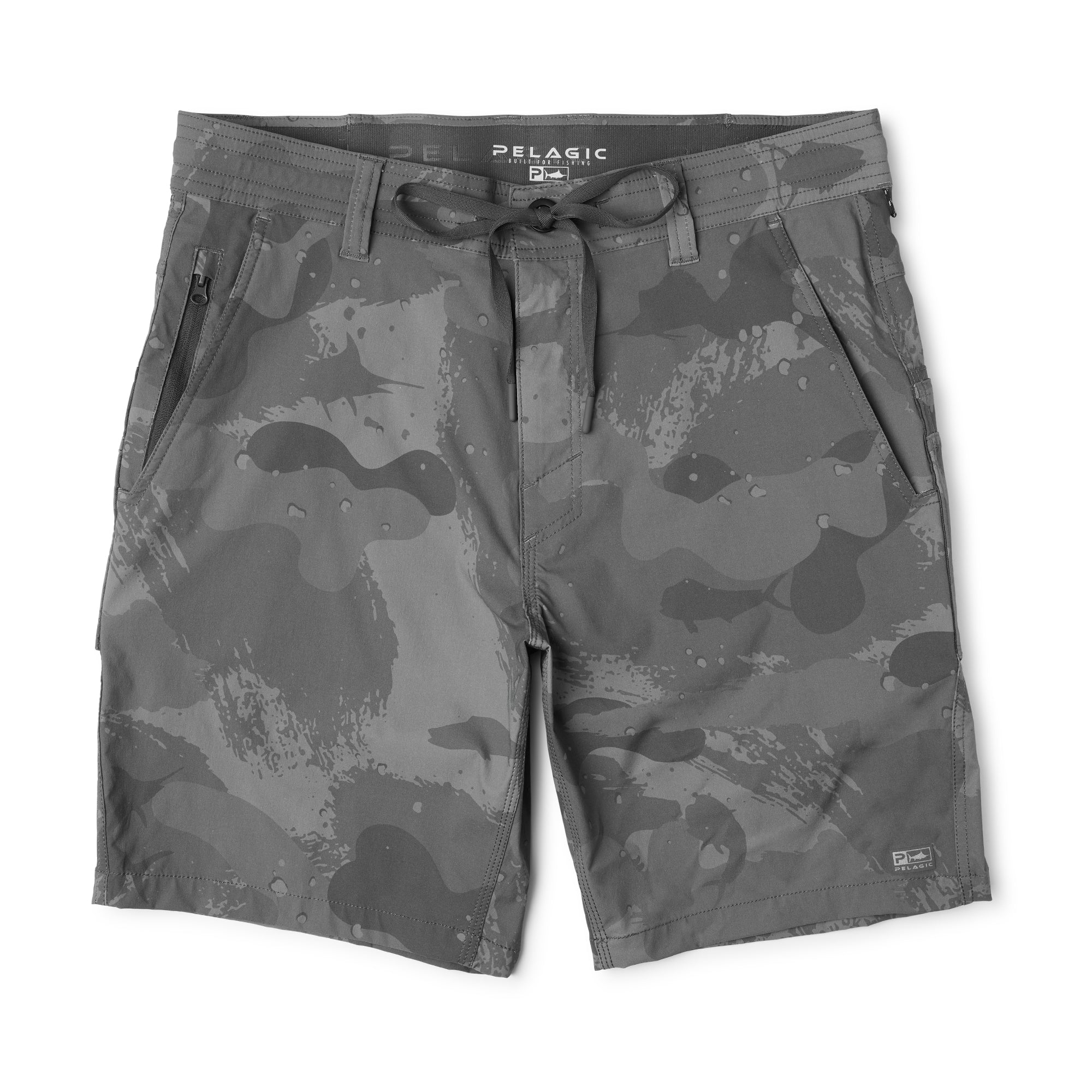 Pelagic Flyline pantaloncini uomo grafite asciugatura rapida