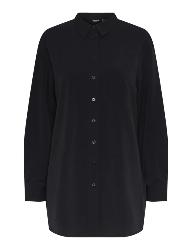 PIECES Pcmei LS Noos BC camicia donna maniche lunghe
