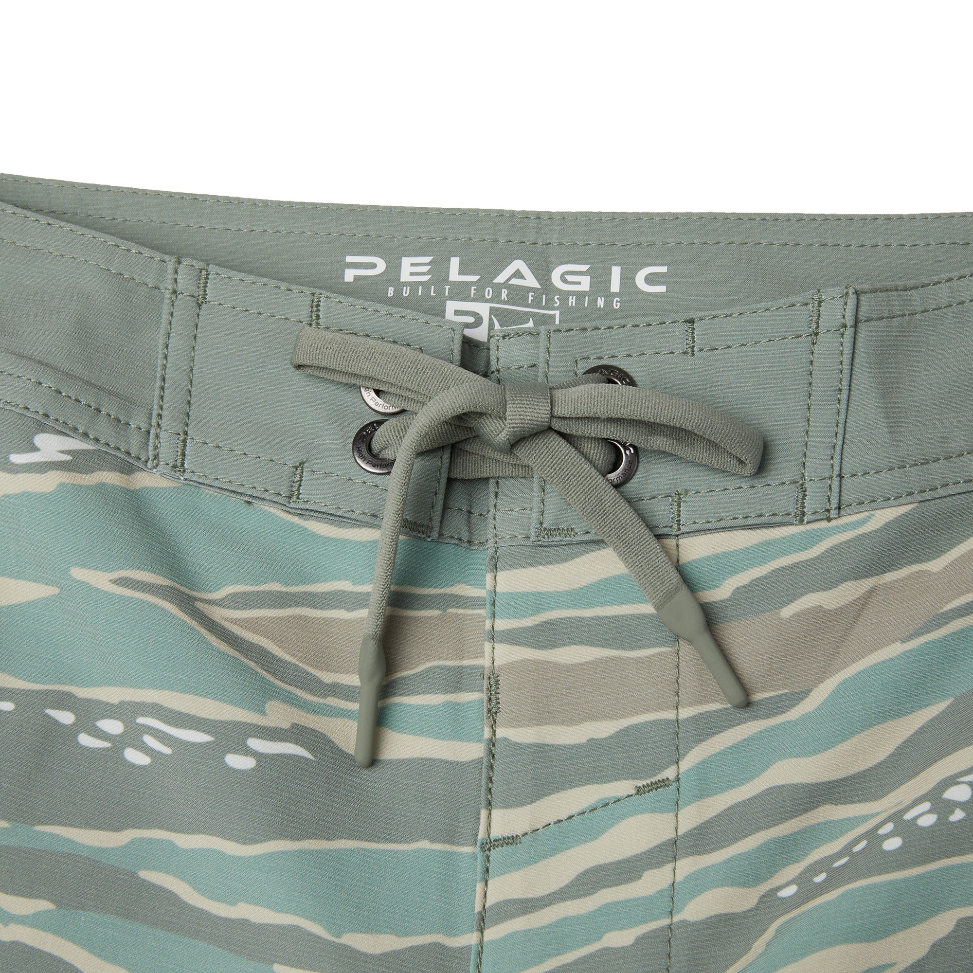 Pelagic Youth Ledge costume ragazzo verde mimetico