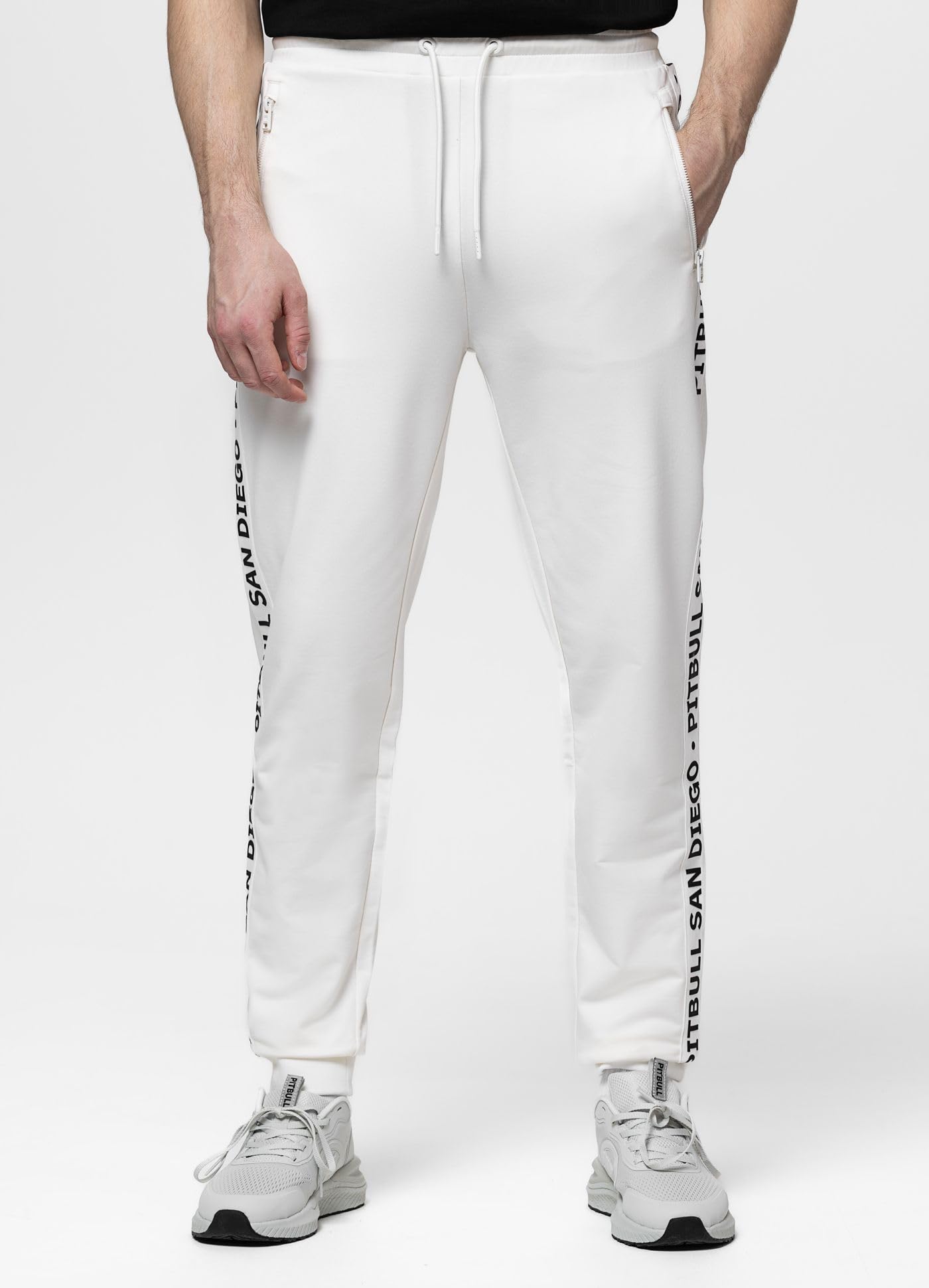 Pitbull Tape Parker pantalone tuta uomo cotone 280 g