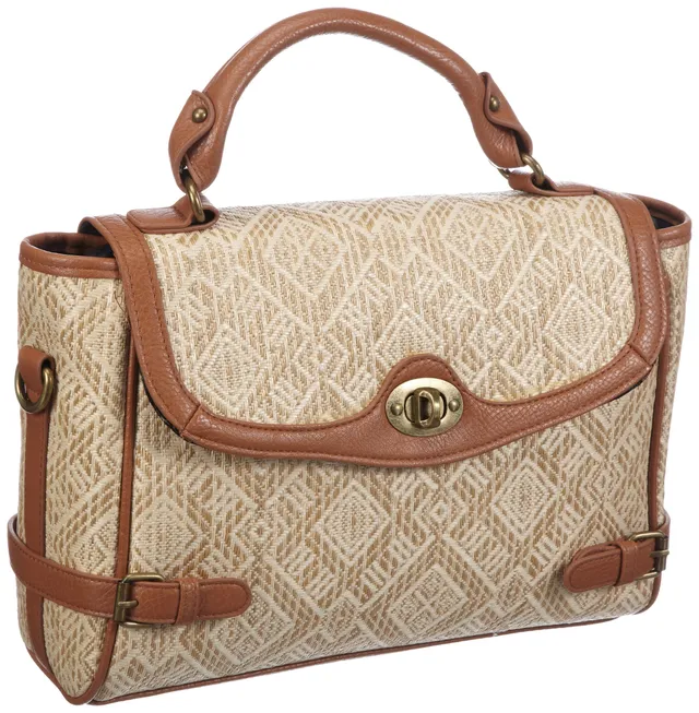 Pieces Giselle Bag 17045975 borsa tracolla cognac 33x25x11 cm similpelle
