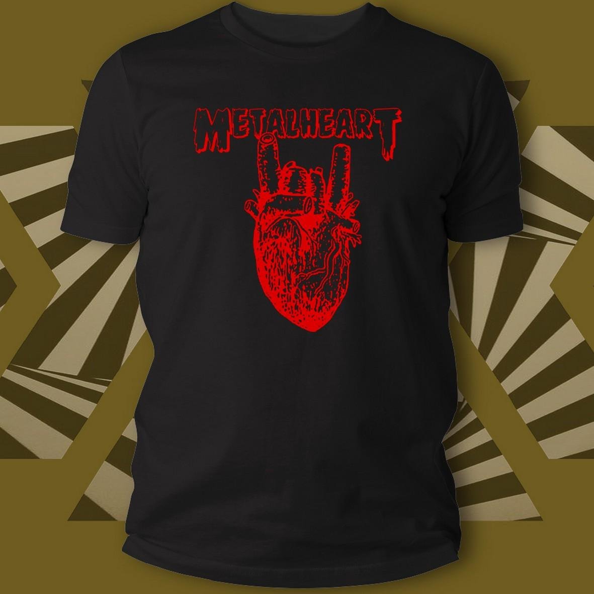 Matrix Music Store Rex Metal Heart t-shirt unisex stampa digitale