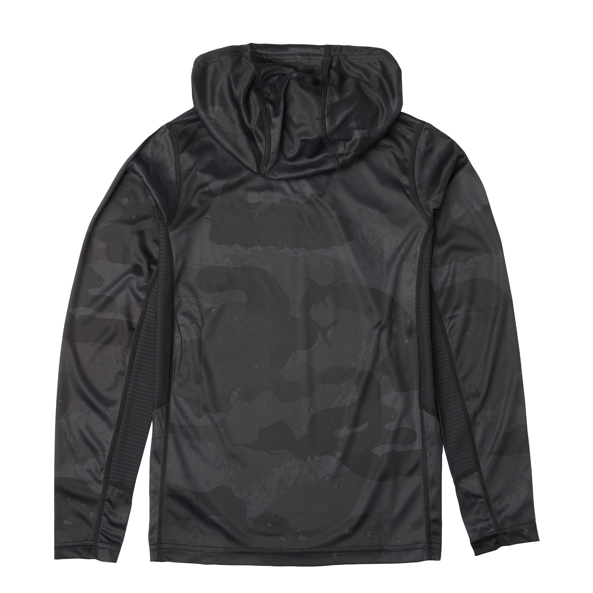PELAGIC Youth Vaportek felpa ragazzo nera UPF 50+