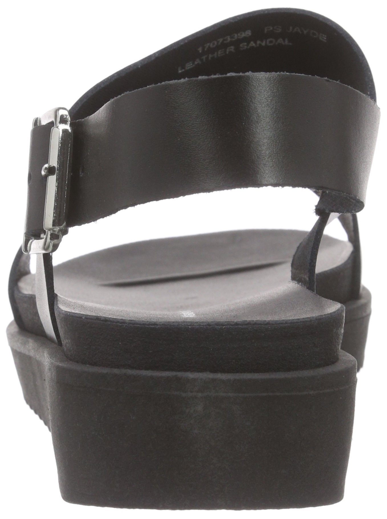 Pieces Psjayde sandali donna plateau pelle fibbia