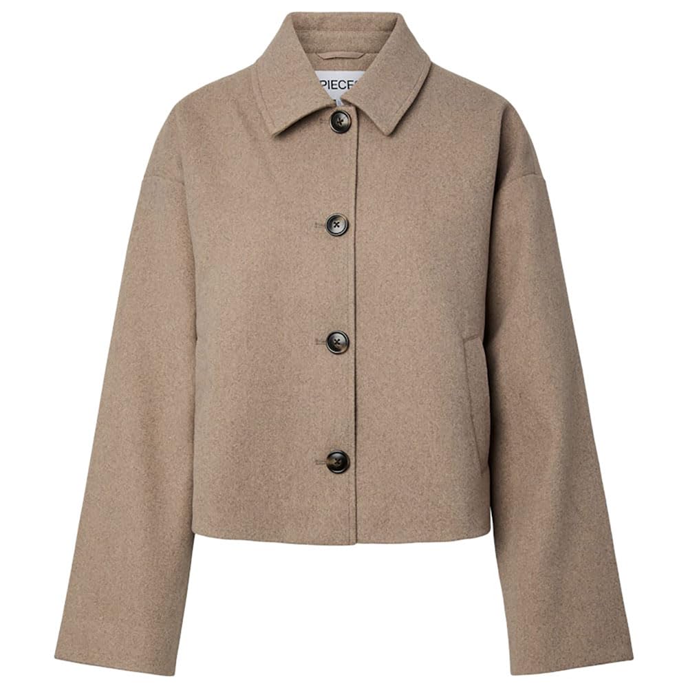 Pieces Aya Short cappotto corto 2XL revers