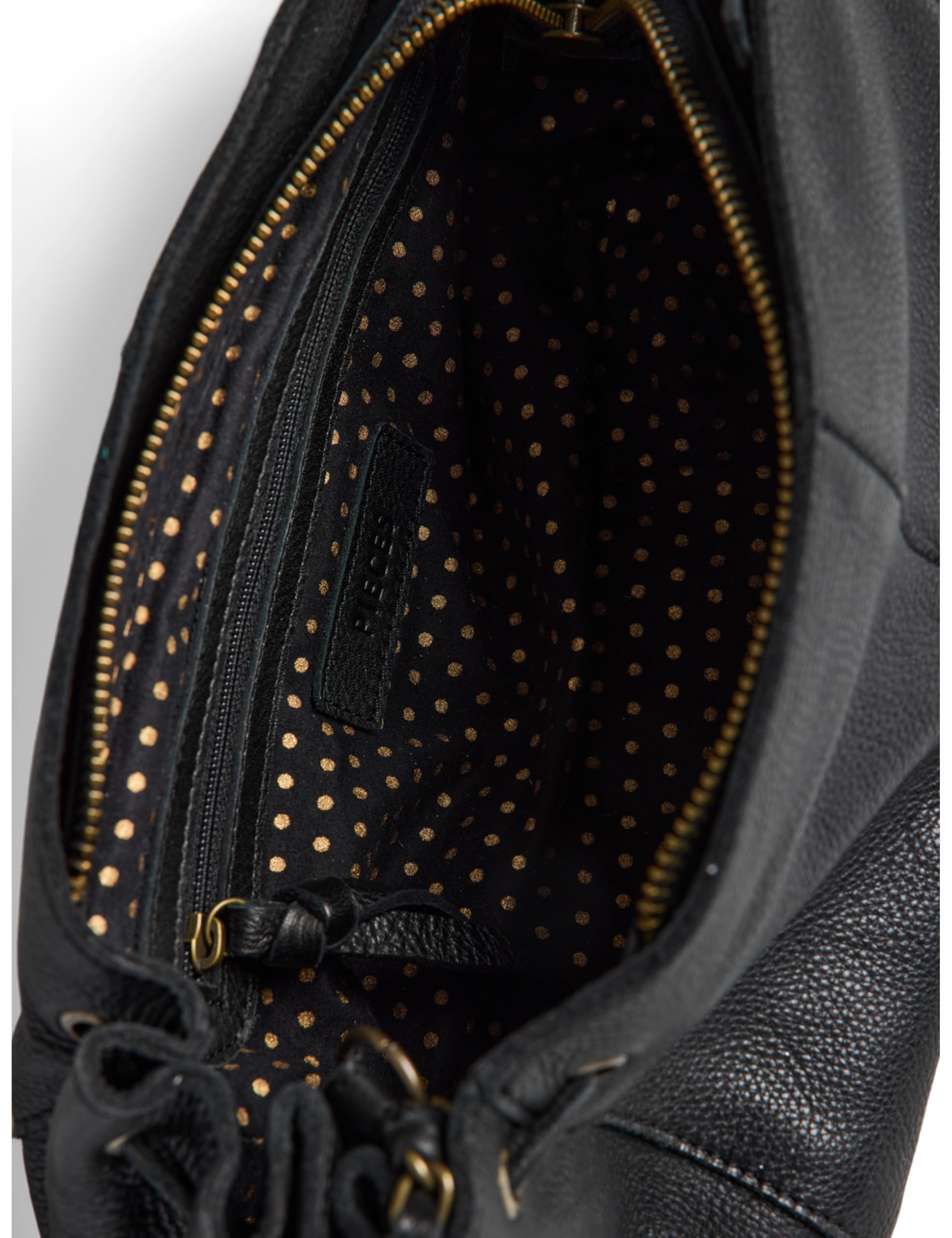 Pieces Pcpihanna borsa tracolla pelle nera da donna