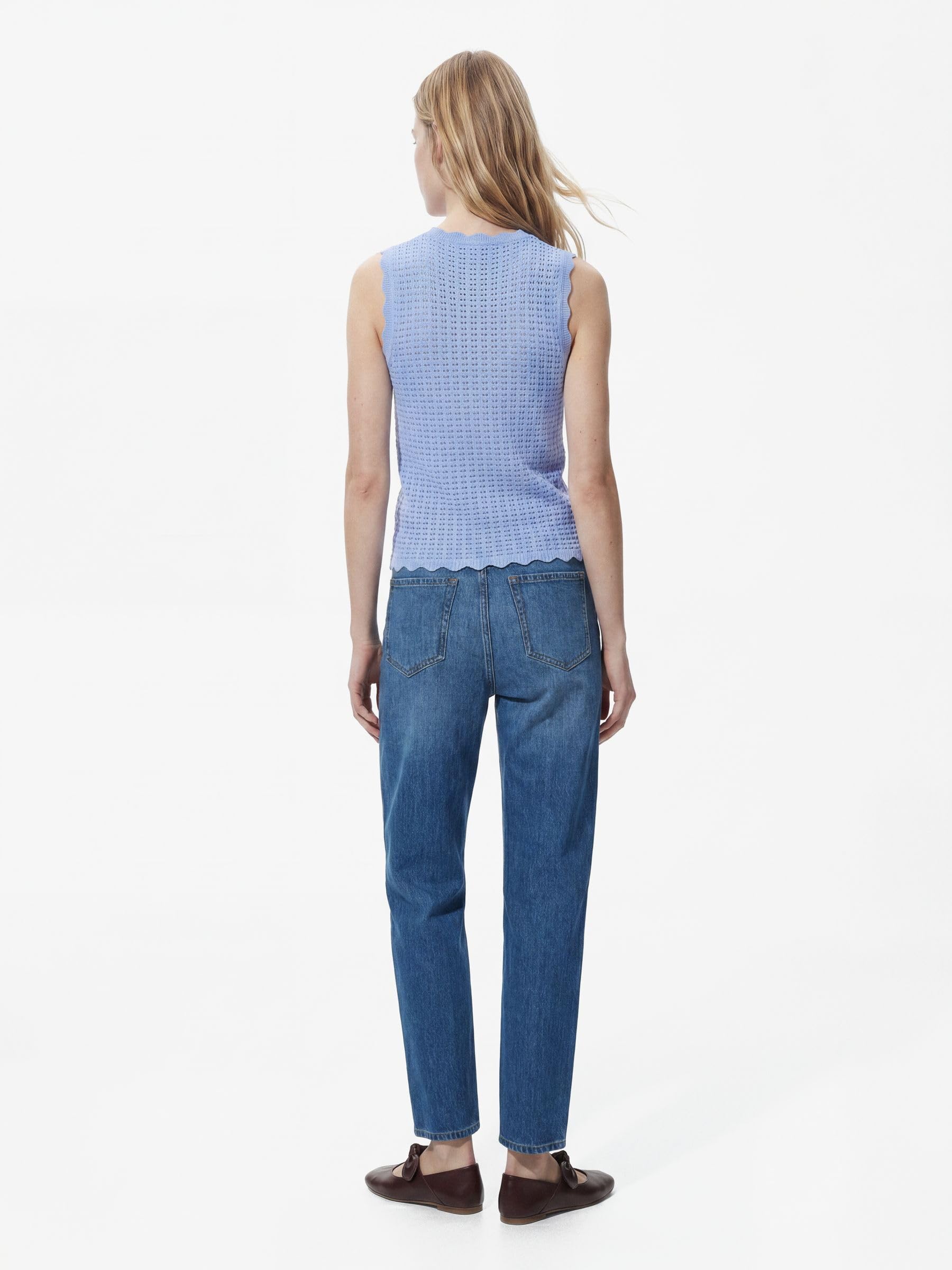 Pieces Pcgrace HW Mom Ank Jeans Noos jeans mom donna