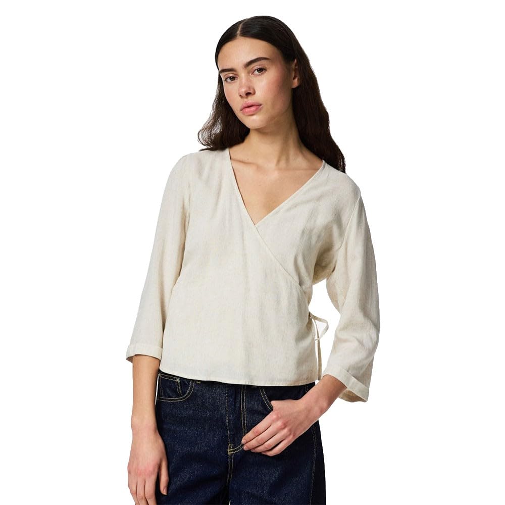 Pieces & Peace Pia Wrap camicia donna 2XL portafoglio