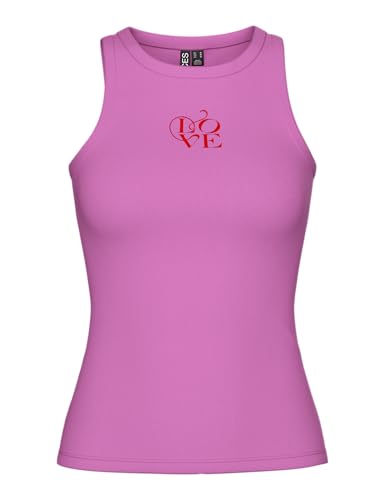 Pieces Pcmay Canotta Boxer Ricamata L Traspirante