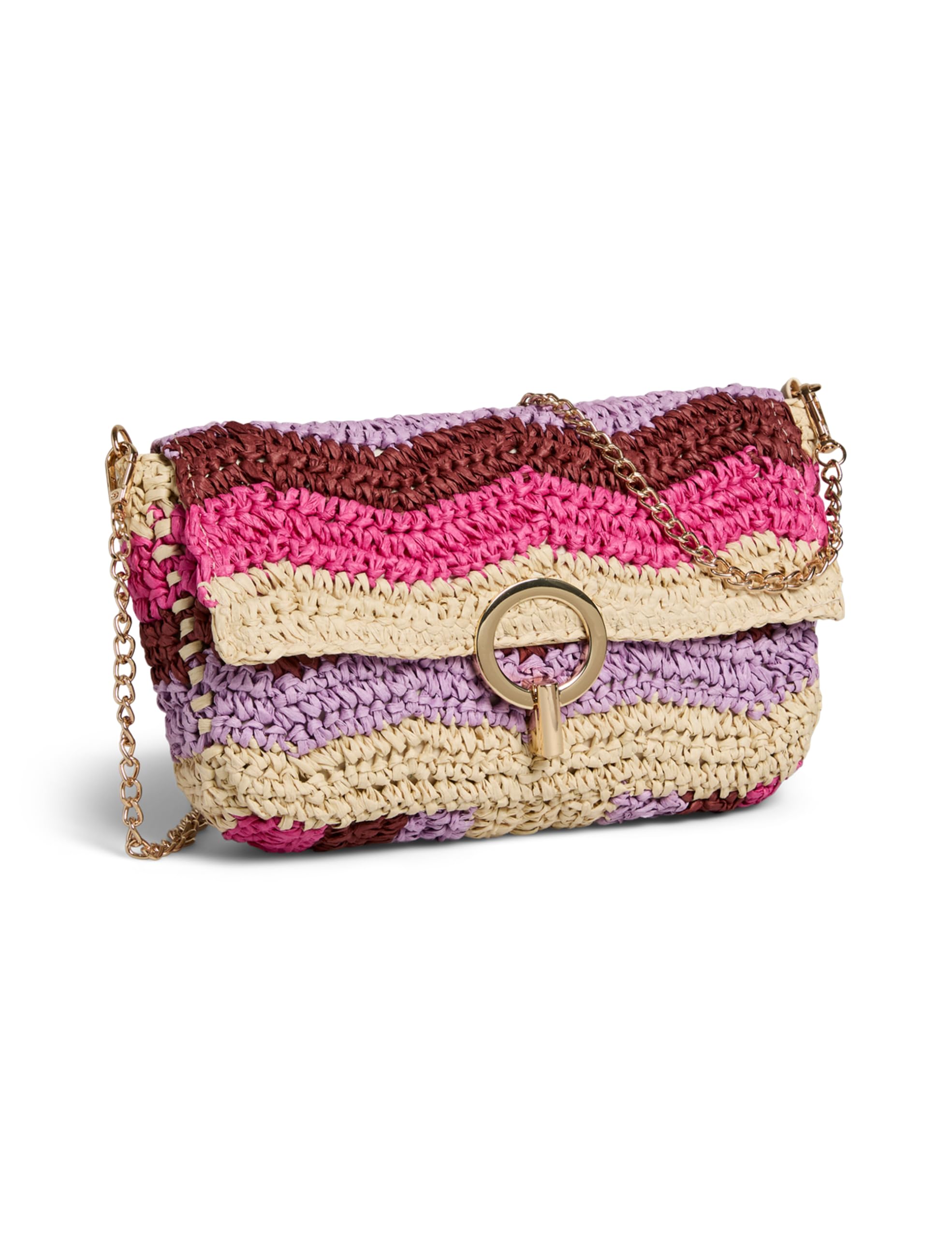 Pieces Pcgamna borsa tracolla donna naturale