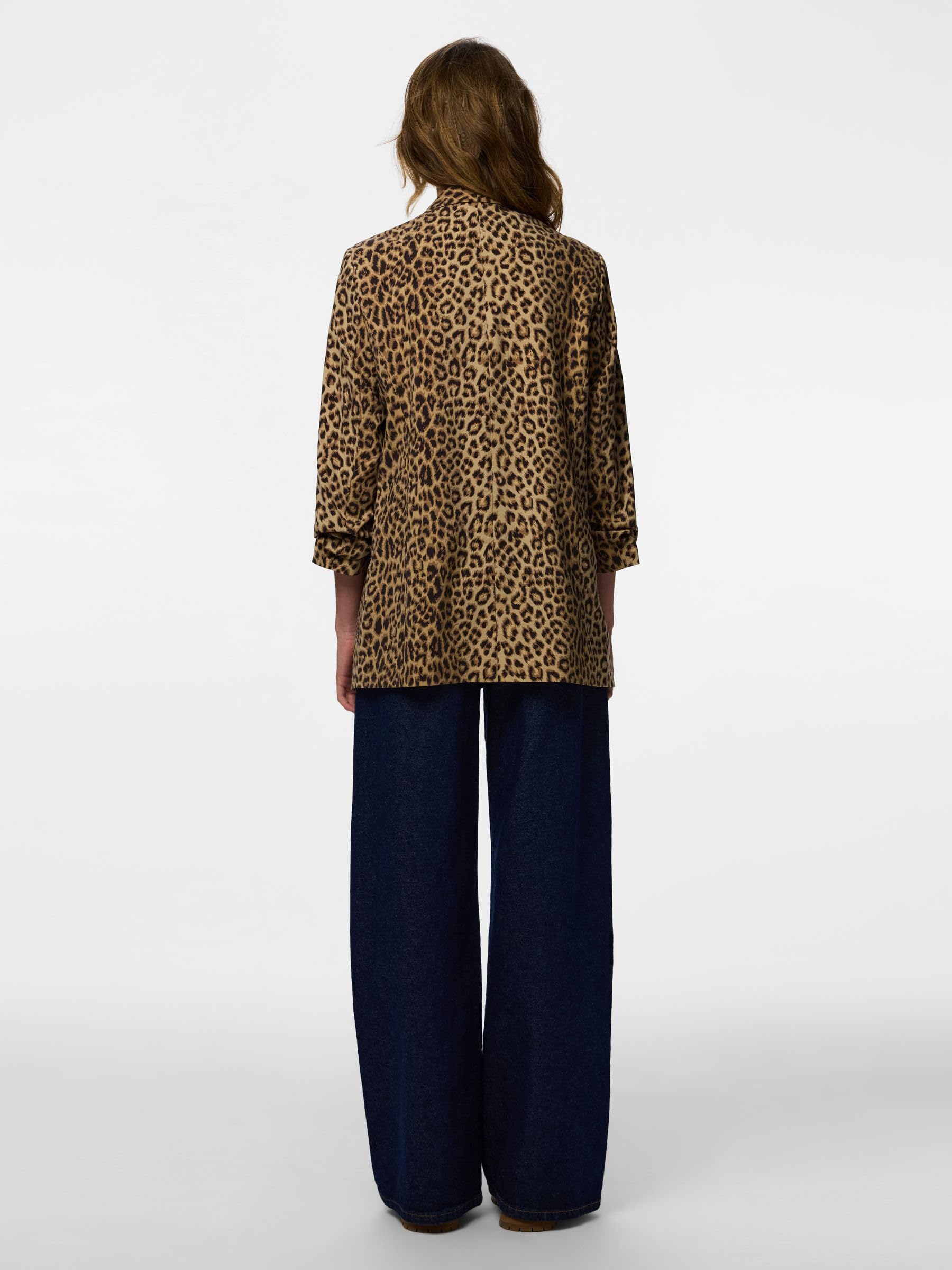 Pieces Pcbosella blazer donna monopetto cotone