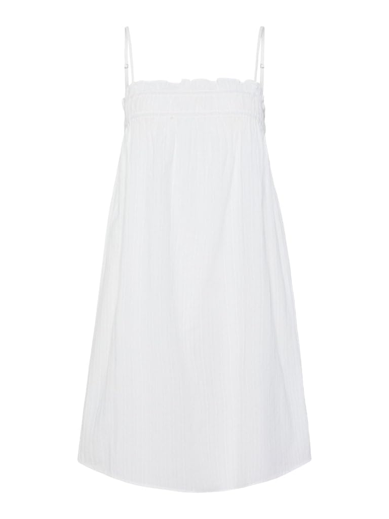 Pieces Pcmuna Slip Short Dress vestito blu di cachemire corto