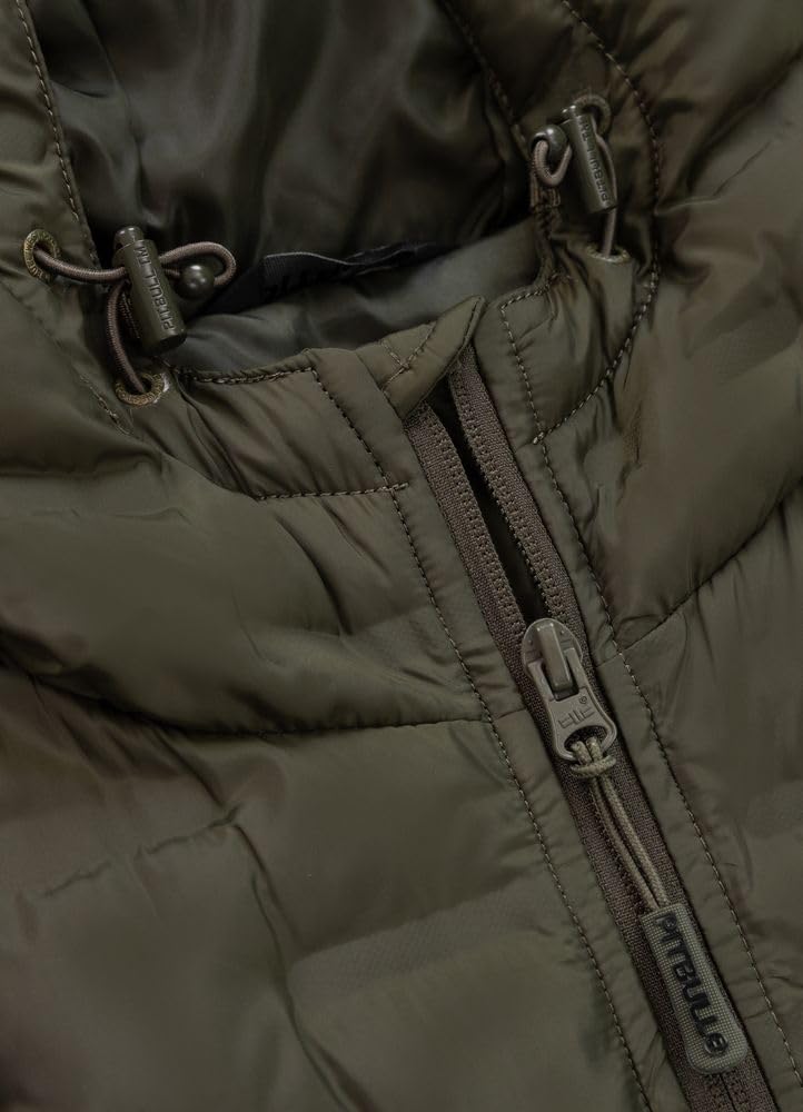 Pitbull Eclipse gilet uomo con cappuccio smanicato
