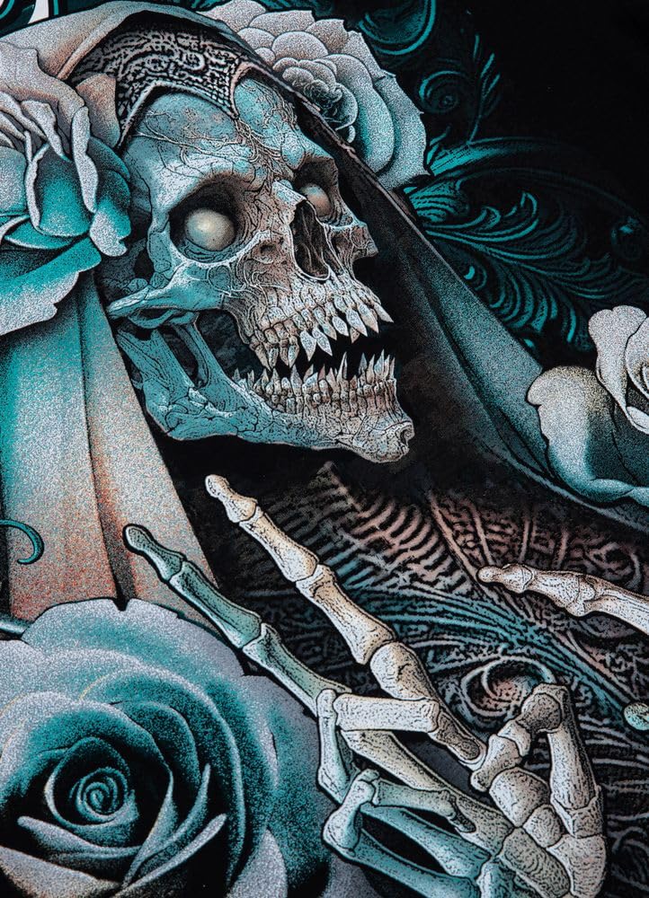 Pitbull Santa Muerte 24 t-shirt uomo cotone stampa retro